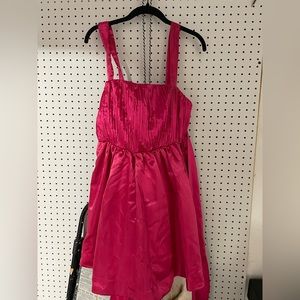 Anthropologie Pink Dress Size 8